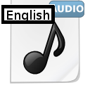logo pour messages audio: note de musique (double-croche)
